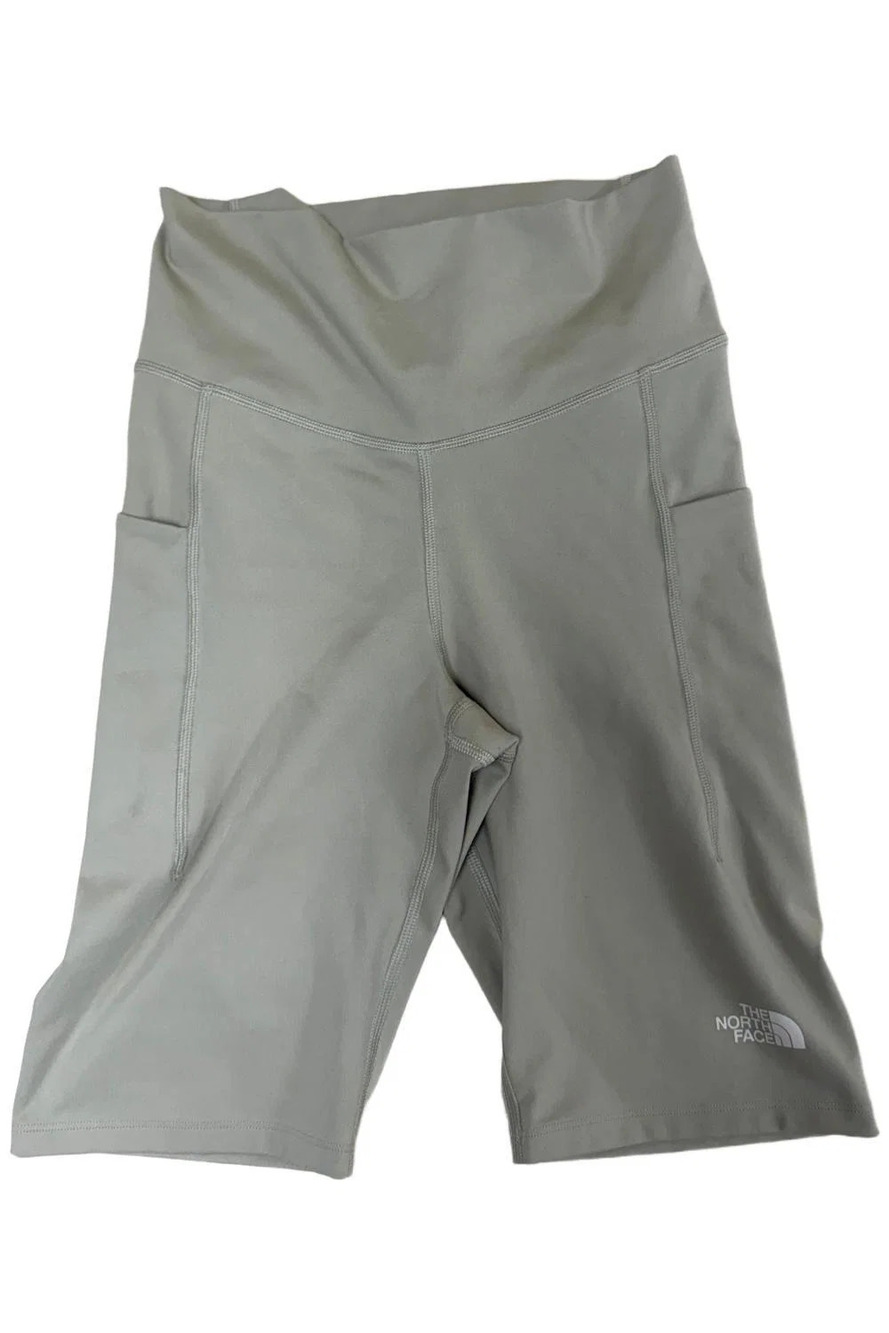 The North Face Women's Motivation High-Rise Pocket 9" Shorts Beige - Regular